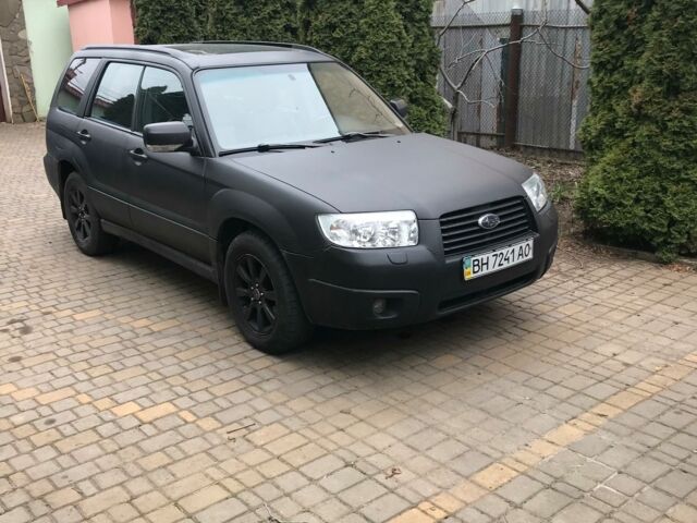 Чорний Субару Forester, об'ємом двигуна 2 л та пробігом 220 тис. км за 7000 $, фото 1 на Automoto.ua