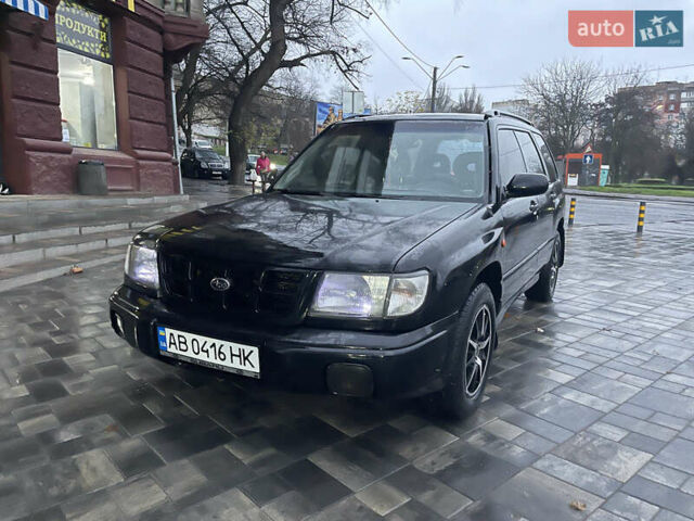 Черный Субару Форестер, объемом двигателя 1.99 л и пробегом 360 тыс. км за 2950 $, фото 1 на Automoto.ua
