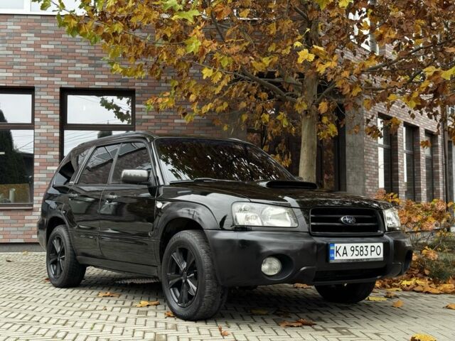Черный Субару Форестер, объемом двигателя 2 л и пробегом 225 тыс. км за 4600 $, фото 1 на Automoto.ua