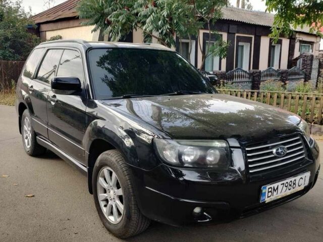 Черный Субару Форестер, объемом двигателя 2 л и пробегом 202 тыс. км за 6500 $, фото 1 на Automoto.ua