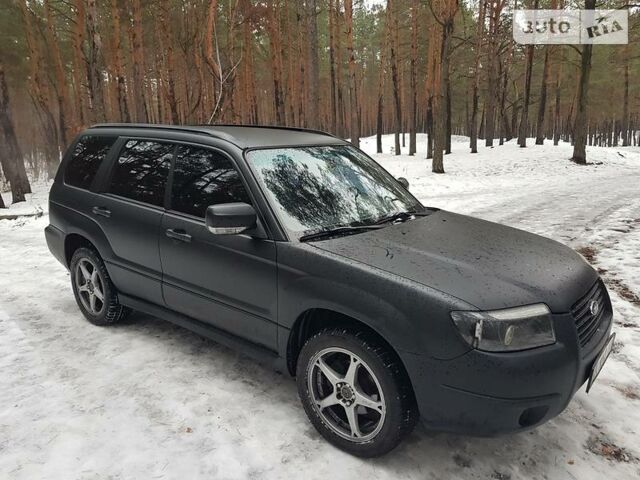 Чорний Субару Forester, об'ємом двигуна 2 л та пробігом 163 тис. км за 7300 $, фото 1 на Automoto.ua