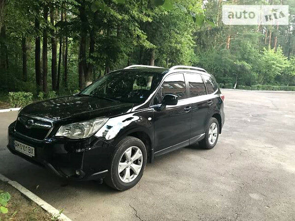 Чорний Субару Forester, об'ємом двигуна 2 л та пробігом 118 тис. км за 19132 $, фото 1 на Automoto.ua