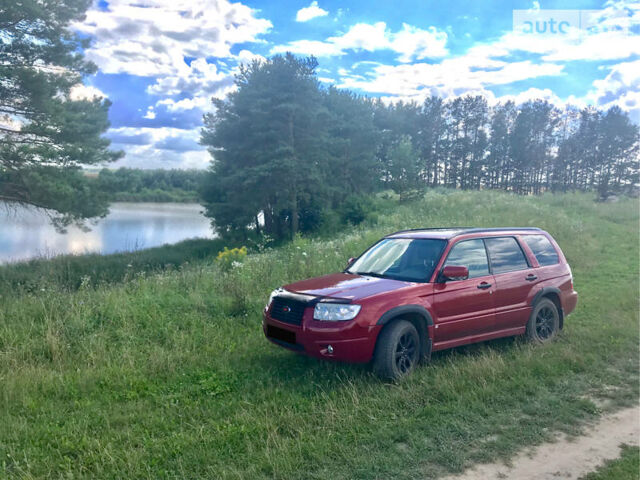 Червоний Субару Forester, об'ємом двигуна 2 л та пробігом 200 тис. км за 7800 $, фото 1 на Automoto.ua