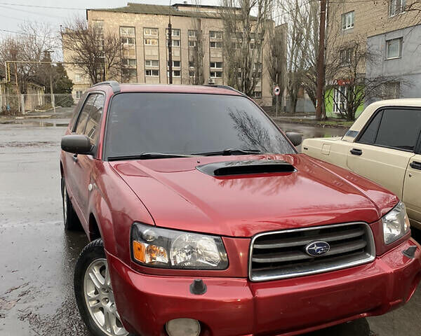 Червоний Субару Forester, об'ємом двигуна 2 л та пробігом 190 тис. км за 7000 $, фото 1 на Automoto.ua