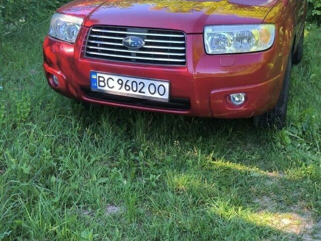 Червоний Субару Forester, об'ємом двигуна 2 л та пробігом 201 тис. км за 4800 $, фото 1 на Automoto.ua