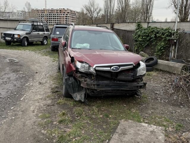 Красный Субару Форестер, объемом двигателя 2.5 л и пробегом 223 тыс. км за 7500 $, фото 1 на Automoto.ua