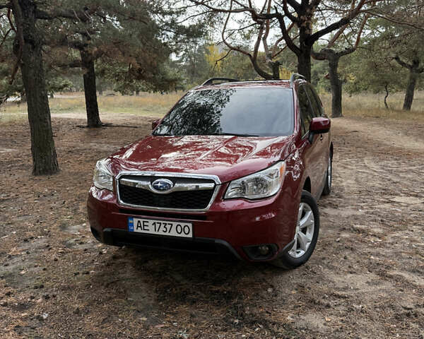 Красный Субару Форестер, объемом двигателя 2.46 л и пробегом 141 тыс. км за 14000 $, фото 1 на Automoto.ua