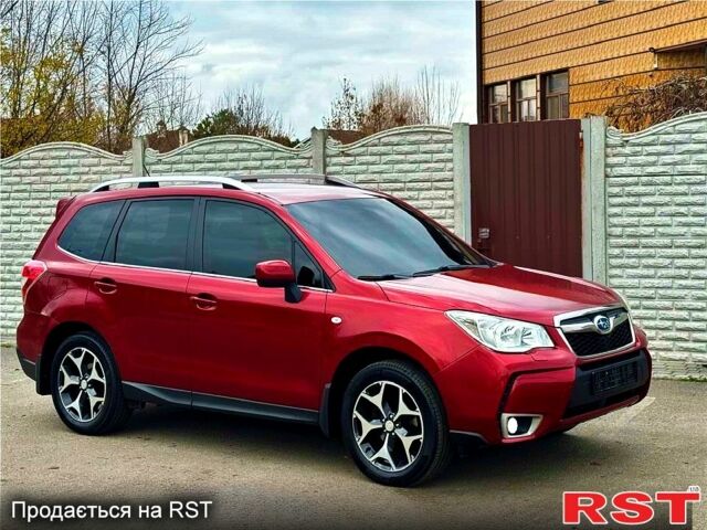 Красный Субару Форестер, объемом двигателя 2.5 л и пробегом 116 тыс. км за 16500 $, фото 1 на Automoto.ua