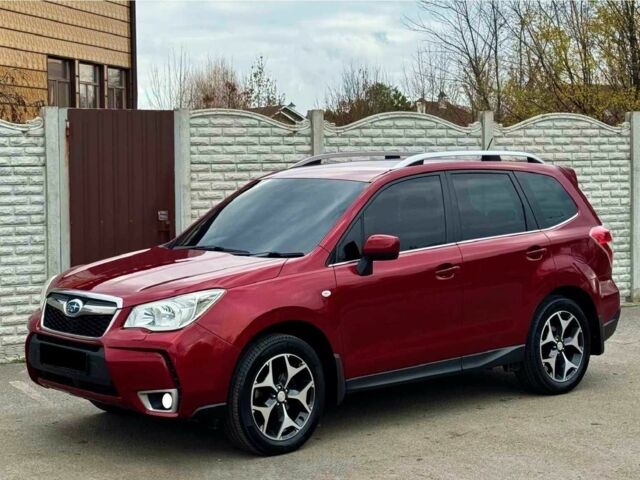 Красный Субару Форестер, объемом двигателя 2.5 л и пробегом 119 тыс. км за 15700 $, фото 1 на Automoto.ua