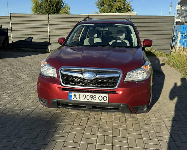 Красный Субару Форестер, объемом двигателя 2.5 л и пробегом 121 тыс. км за 11800 $, фото 1 на Automoto.ua
