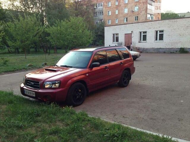 Червоний Субару Forester, об'ємом двигуна 2 л та пробігом 180 тис. км за 5500 $, фото 1 на Automoto.ua