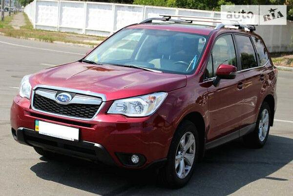 Червоний Субару Forester, об'ємом двигуна 2.5 л та пробігом 52 тис. км за 23999 $, фото 1 на Automoto.ua