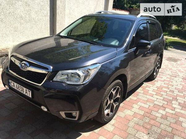 Сірий Субару Forester, об'ємом двигуна 2.5 л та пробігом 55 тис. км за 25300 $, фото 1 на Automoto.ua