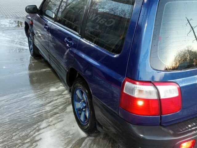 Синий Субару Форестер, объемом двигателя 2 л и пробегом 350 тыс. км за 4500 $, фото 1 на Automoto.ua