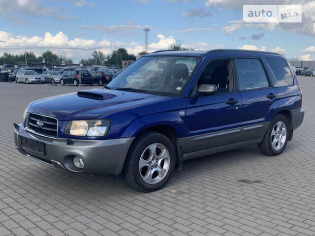 Синій Субару Forester, об'ємом двигуна 2 л та пробігом 200 тис. км за 7500 $, фото 1 на Automoto.ua