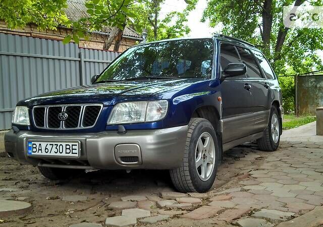 Синій Субару Forester, об'ємом двигуна 2 л та пробігом 208 тис. км за 7000 $, фото 1 на Automoto.ua