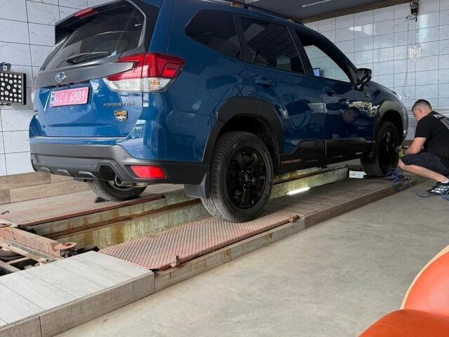 Синій Субару Forester, об'ємом двигуна 2.5 л та пробігом 56 тис. км за 23500 $, фото 1 на Automoto.ua