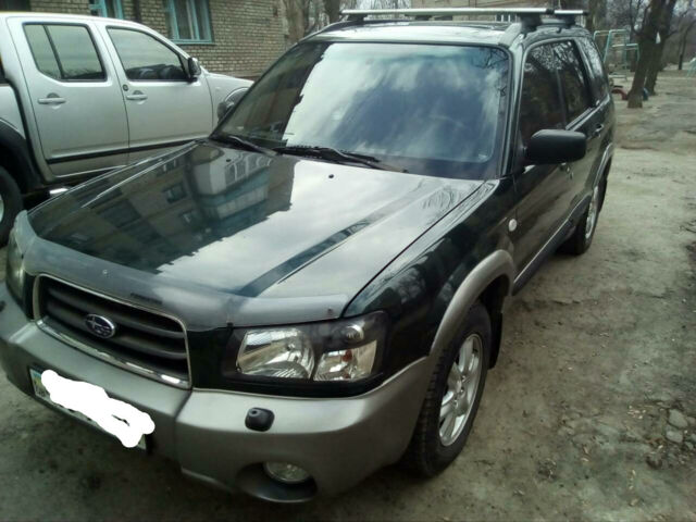 Зелений Субару Forester, об'ємом двигуна 2 л та пробігом 360 тис. км за 7300 $, фото 1 на Automoto.ua