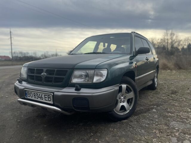 Зелений Субару Forester, об'ємом двигуна 2 л та пробігом 395 тис. км за 3100 $, фото 1 на Automoto.ua