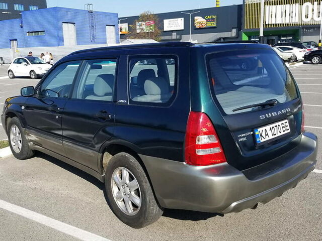 Зелений Субару Forester, об'ємом двигуна 2 л та пробігом 247 тис. км за 5500 $, фото 1 на Automoto.ua