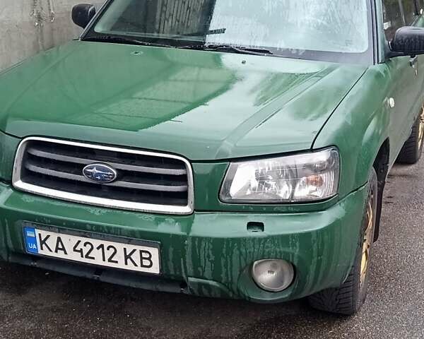 Зеленый Субару Форестер, объемом двигателя 2 л и пробегом 358 тыс. км за 4500 $, фото 1 на Automoto.ua