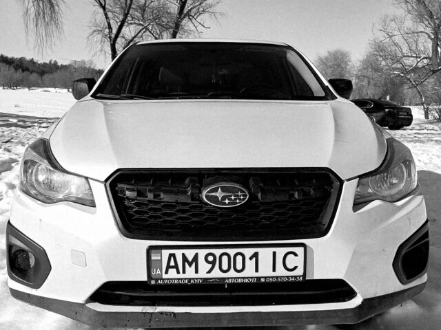 Білий Субару Імпреза, об'ємом двигуна 2 л та пробігом 350 тис. км за 6300 $, фото 1 на Automoto.ua