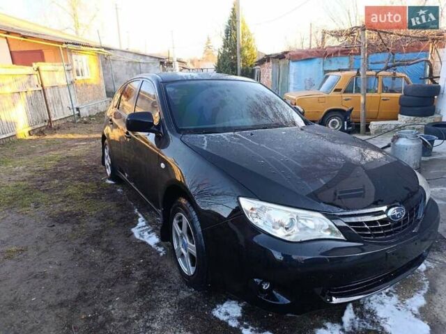 Черный Субару Импреза, объемом двигателя 1.5 л и пробегом 211 тыс. км за 6000 $, фото 1 на Automoto.ua