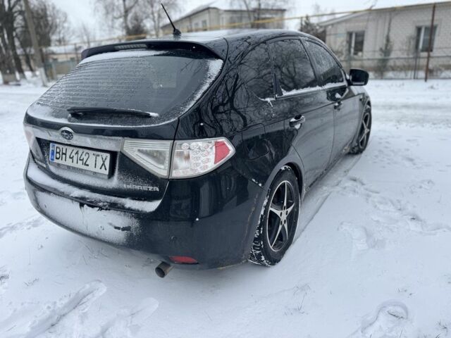 Черный Субару Импреза, объемом двигателя 1.5 л и пробегом 190 тыс. км за 6300 $, фото 1 на Automoto.ua