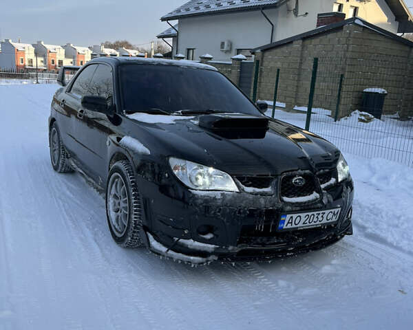 Черный Субару Импреза, объемом двигателя 2 л и пробегом 250 тыс. км за 6100 $, фото 1 на Automoto.ua