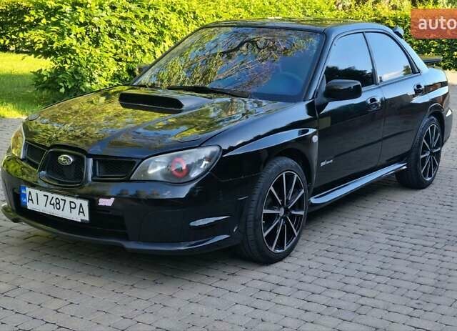 Чорний Субару Імпреза, об'ємом двигуна 2 л та пробігом 210 тис. км за 6100 $, фото 1 на Automoto.ua