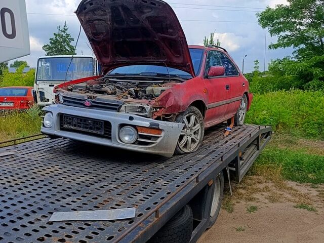 Червоний Субару Імпреза, об'ємом двигуна 1.6 л та пробігом 250 тис. км за 400 $, фото 1 на Automoto.ua