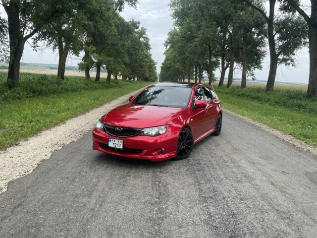 Красный Субару Импреза, объемом двигателя 2 л и пробегом 216 тыс. км за 8400 $, фото 1 на Automoto.ua