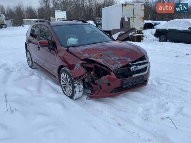 Красный Субару Импреза, объемом двигателя 1.6 л и пробегом 188 тыс. км за 4800 $, фото 1 на Automoto.ua