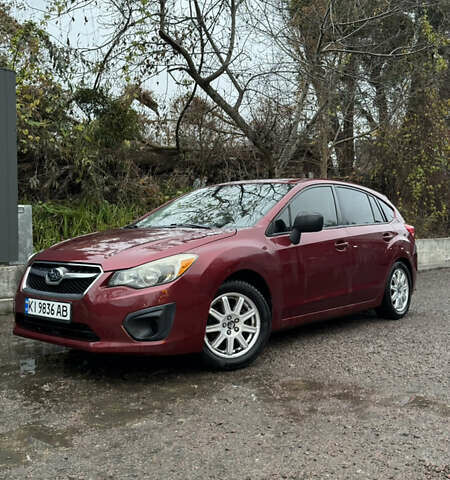 Красный Субару Импреза, объемом двигателя 2 л и пробегом 228 тыс. км за 7250 $, фото 1 на Automoto.ua