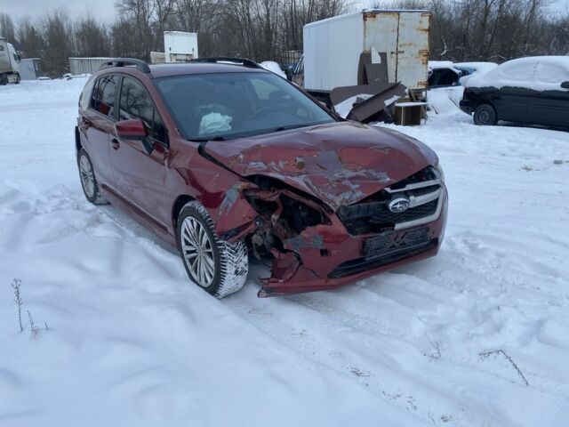 Красный Субару Импреза, объемом двигателя 2 л и пробегом 188 тыс. км за 4800 $, фото 1 на Automoto.ua