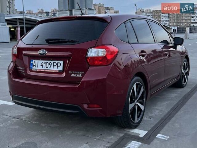 Красный Субару Импреза, объемом двигателя 2 л и пробегом 195 тыс. км за 6750 $, фото 1 на Automoto.ua