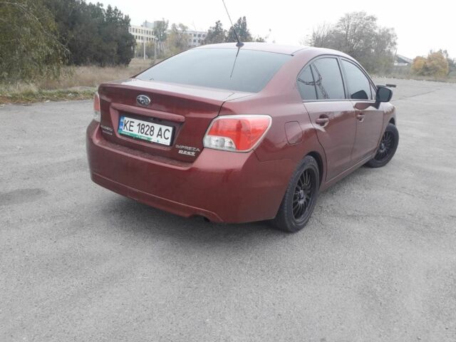Красный Субару Импреза, объемом двигателя 2 л и пробегом 102 тыс. км за 7000 $, фото 1 на Automoto.ua