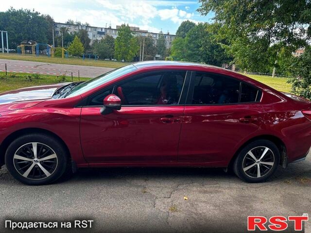 Красный Субару Импреза, объемом двигателя 2 л и пробегом 70 тыс. км за 15000 $, фото 1 на Automoto.ua