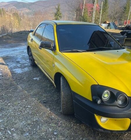 Жовтий Субару Імпреза, об'ємом двигуна 1.6 л та пробігом 200 тис. км за 3750 $, фото 1 на Automoto.ua