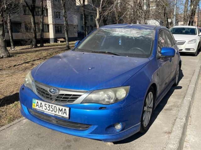 Синий Субару Импреза, объемом двигателя 2 л и пробегом 220 тыс. км за 4000 $, фото 1 на Automoto.ua