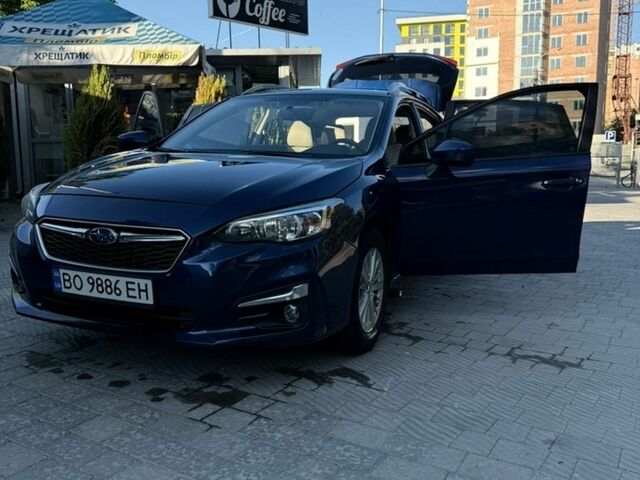 Синий Субару Импреза, объемом двигателя 2 л и пробегом 77 тыс. км за 12500 $, фото 1 на Automoto.ua