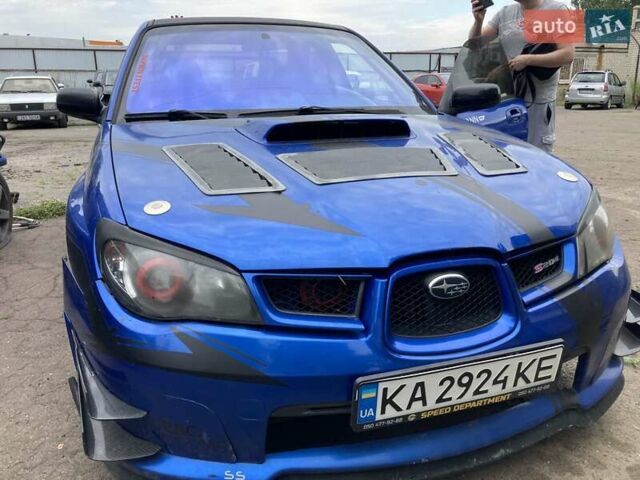 Синий Субару Импреза, объемом двигателя 3.5 л и пробегом 150 тыс. км за 9300 $, фото 1 на Automoto.ua