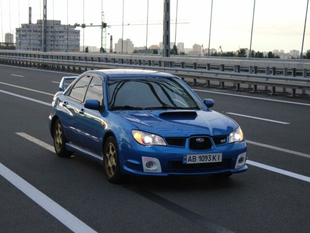 Синій Субару Імпреза, об'ємом двигуна 2 л та пробігом 195 тис. км за 6000 $, фото 1 на Automoto.ua