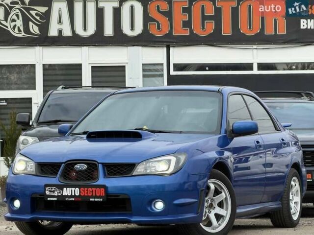 Синий Субару Импреза, объемом двигателя 1.99 л и пробегом 215 тыс. км за 9000 $, фото 1 на Automoto.ua