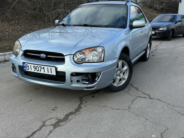 Синий Субару Импреза, объемом двигателя 1.6 л и пробегом 270 тыс. км за 4000 $, фото 1 на Automoto.ua
