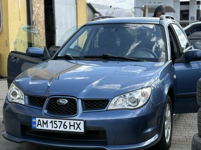Синий Субару Импреза, объемом двигателя 1.5 л и пробегом 287 тыс. км за 3500 $, фото 1 на Automoto.ua