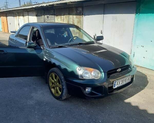 Зеленый Субару Импреза, объемом двигателя 1.6 л и пробегом 195 тыс. км за 3990 $, фото 1 на Automoto.ua