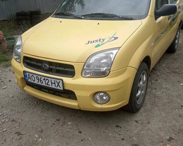 Субару Джасти, объемом двигателя 1.33 л и пробегом 195 тыс. км за 4600 $, фото 1 на Automoto.ua