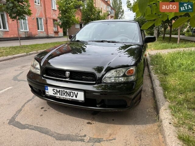 Чорний Субару Легасі, об'ємом двигуна 2 л та пробігом 468 тис. км за 3000 $, фото 1 на Automoto.ua