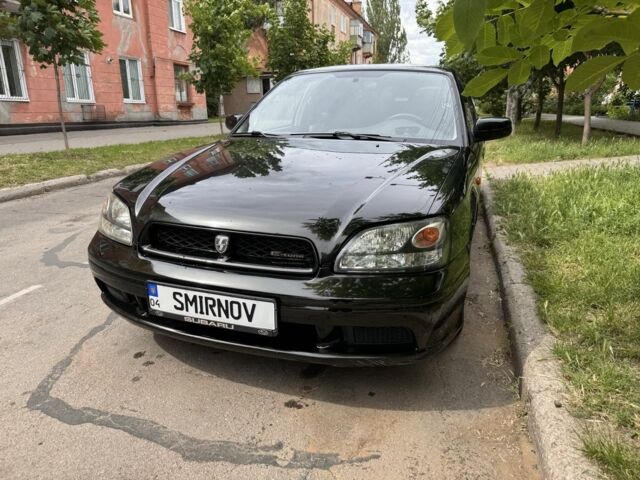 Черный Субару Легаси, объемом двигателя 2 л и пробегом 468 тыс. км за 3016 $, фото 1 на Automoto.ua